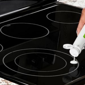 Whirlpool glass stove deals top