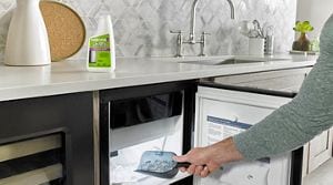 Cleaning sales ice maker