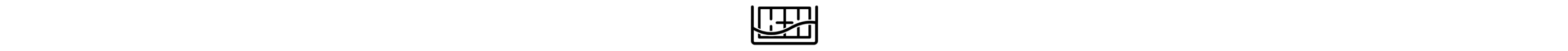 A grate in water icon.
