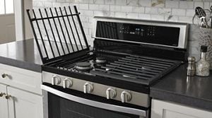 Whirlpool standard cleaning sales gas range