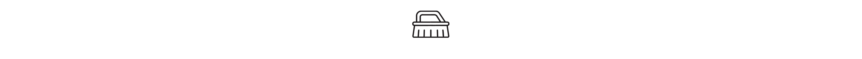 Handheld scrub brush icon