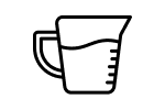 Measuring cup icon