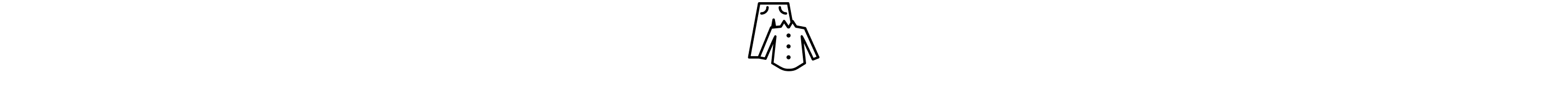 A pants and shirt icon.
