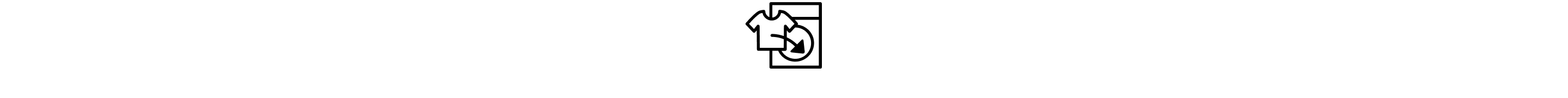A shirt with an arrow pointing to a washer icon.