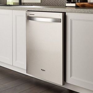Dishwasher leaking from deals top of door