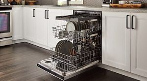 New outlet dishwasher leaking