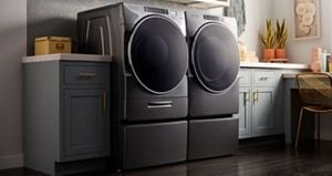 Modern washing store machine