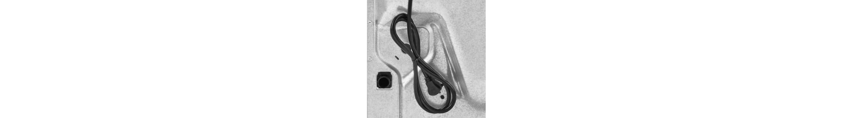Folded dryer plug.