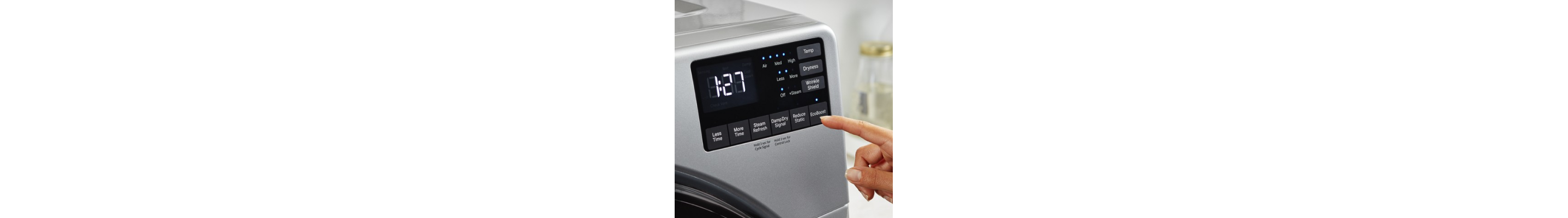 Electronic Whirlpool® dryer control board.