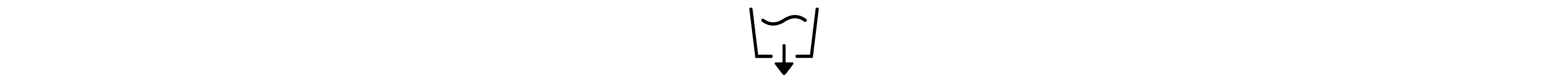 Draining water icon