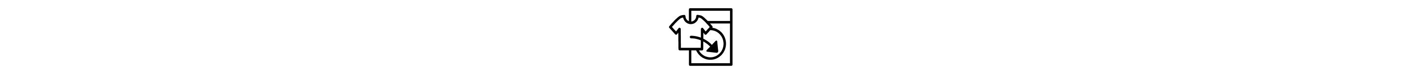 Machine wash icon