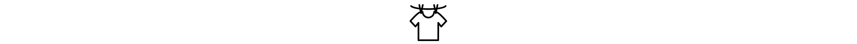 Shirt on clothesline icon