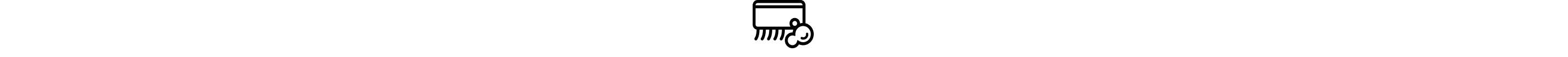 A scrub brush with soap suds icon