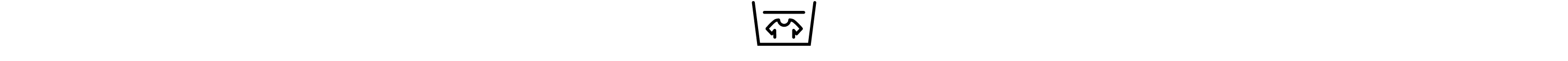 Clothing in a wash tub icon