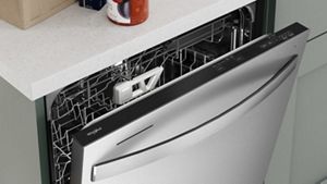 Whirlpool dishwasher outlet installation brackets