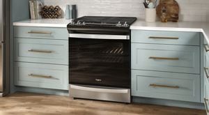 Installing a shop new stove