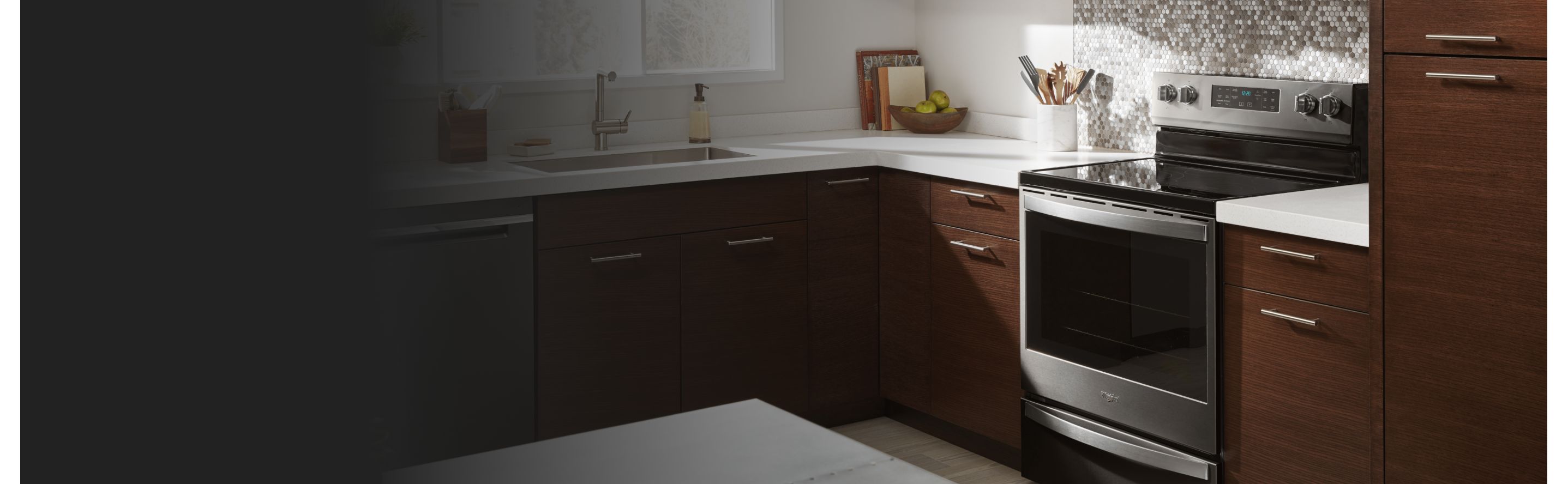 Electric range cheap and oven