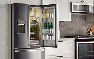 Installing a new on sale fridge