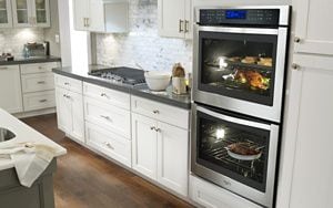Built in double oven height from floor outlet