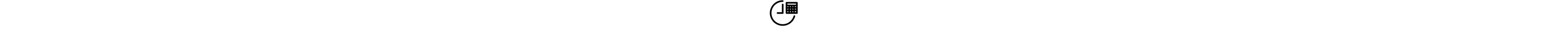 Clock and calendar 