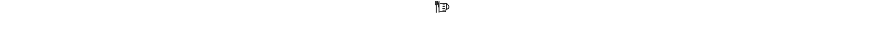 Icon of measuring cup and cutlery
