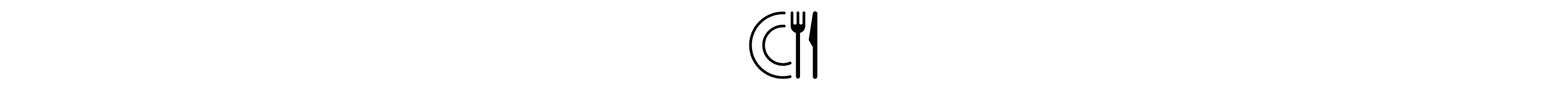 Plate and utensil icon