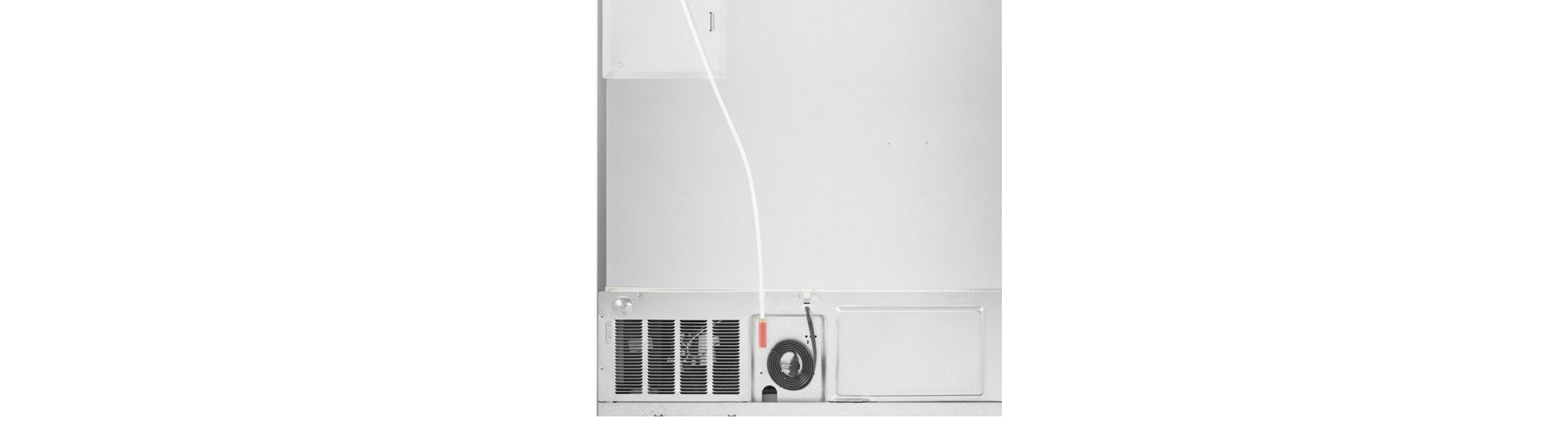 Back of a refrigerator