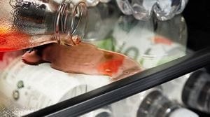 Cleaning refrigerator spills