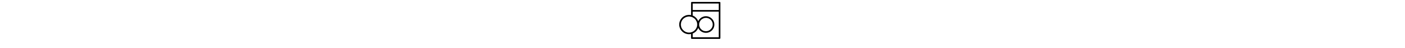 Open front load washer icon