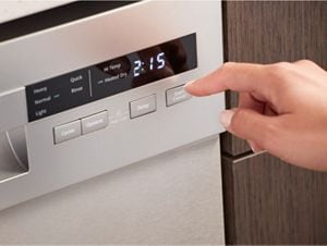 Whirlpool dishwasher buttons store