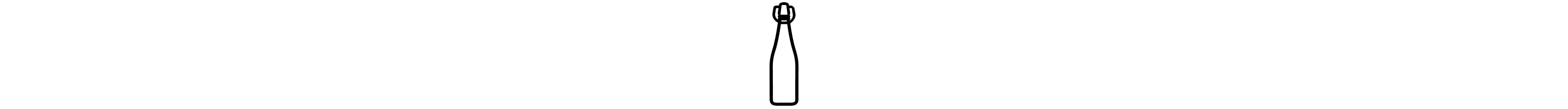 Corked bottle icon