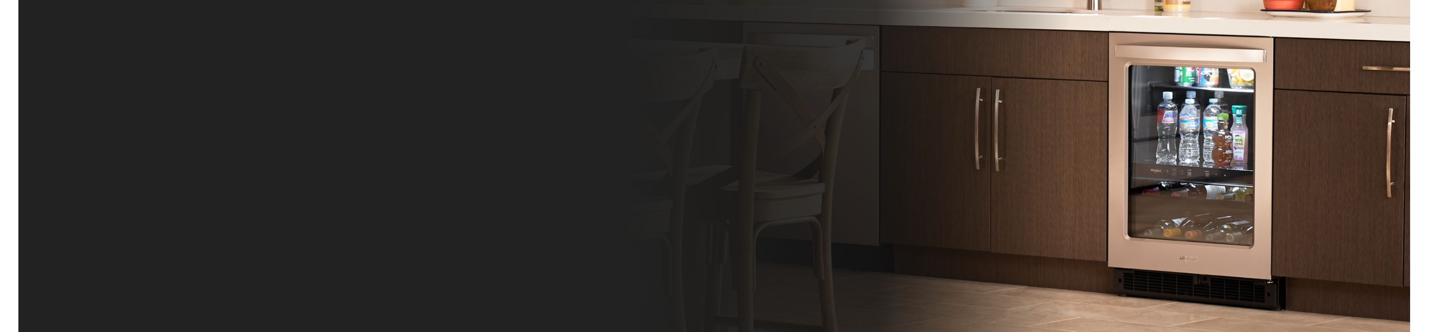 Whirlpool® undercounter refrigerator