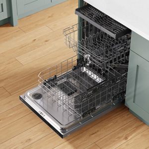 Whirlpool store dishwasher overflowing