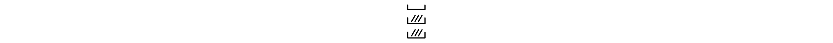 Three dishwasher racks icon