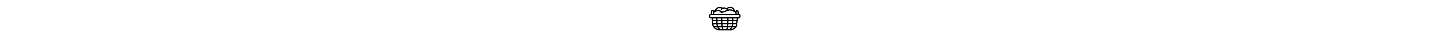 Full laundry basket icon