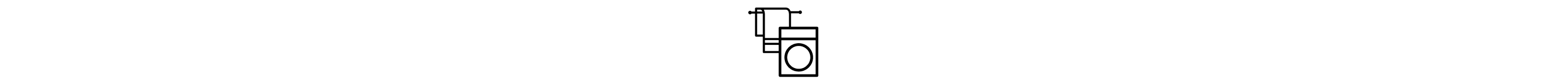Towel behind washer icon