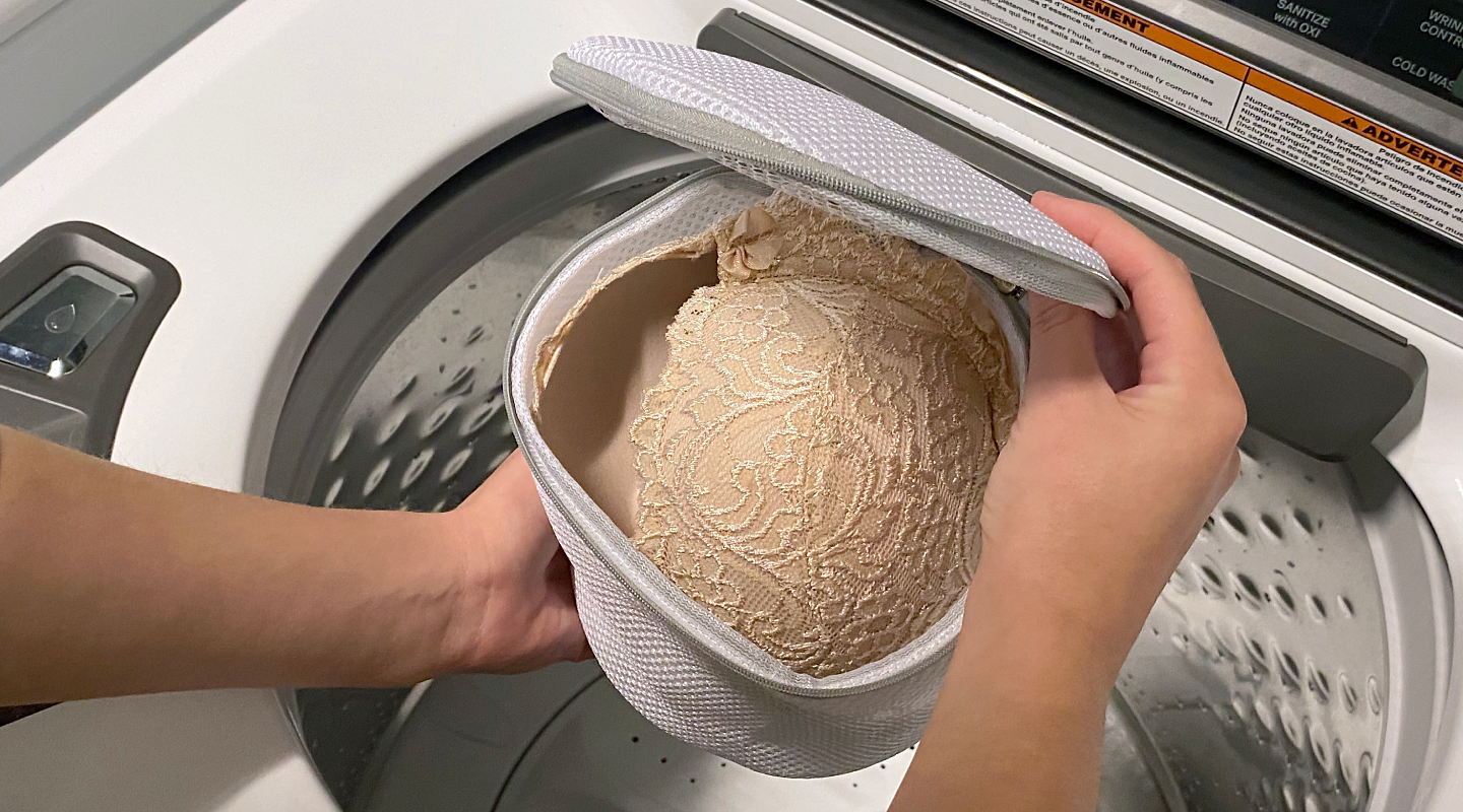 Can I wash my sports bra in the washing machine?