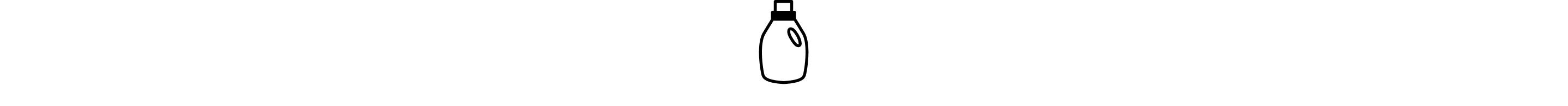 Icon of laundry detergent bottle.
