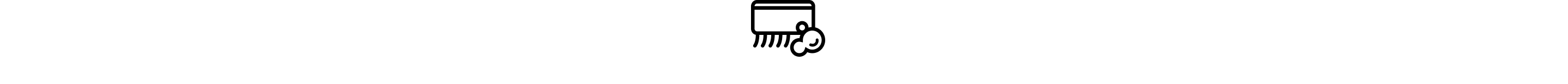 Icon of scrub brush with soap bubbles.
