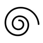 Wash cycle swirl icon