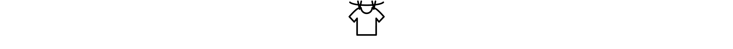 A line dry icon