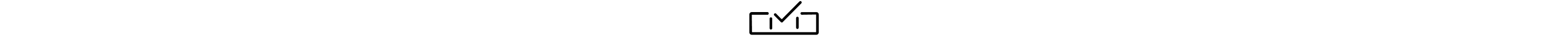 Checkmark on box icon