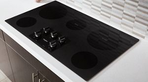 Electric v induction shop cooktop