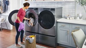 Large capacity front load washer and dryer hotsell