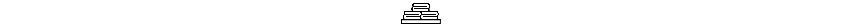 Shelf with folded laundry icon