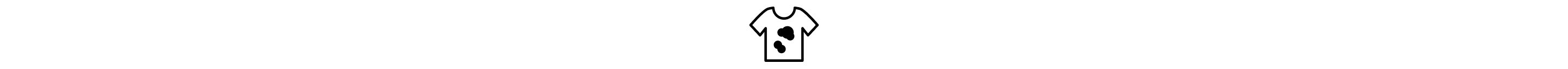Shirt with stain icon