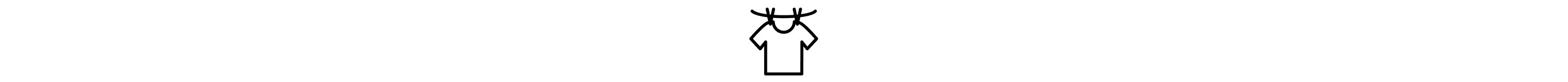 Shirt on clothesline icon