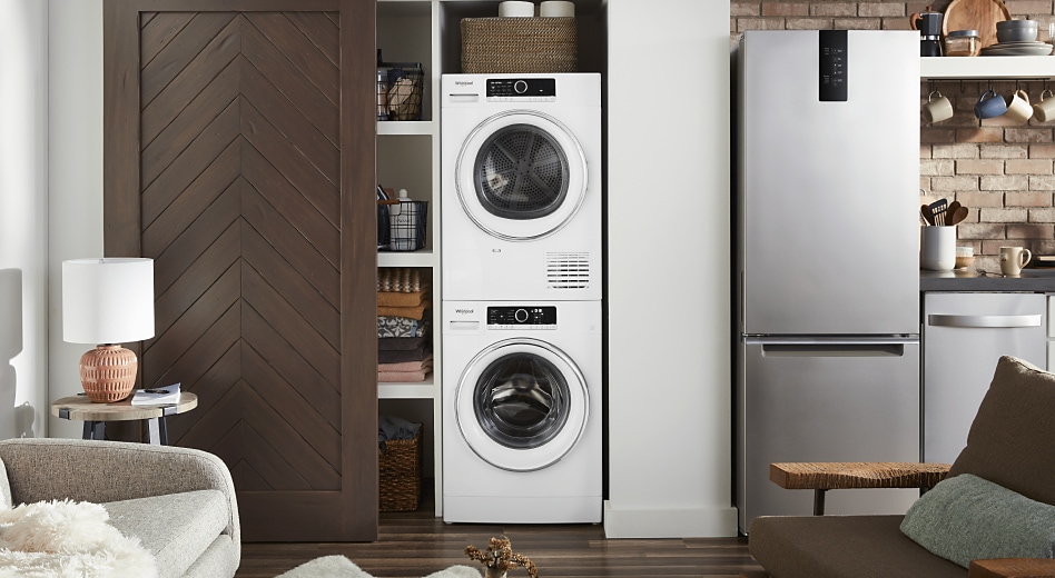 Washer Dryer Dimensions Standard Stackable Sizes Whirlpool