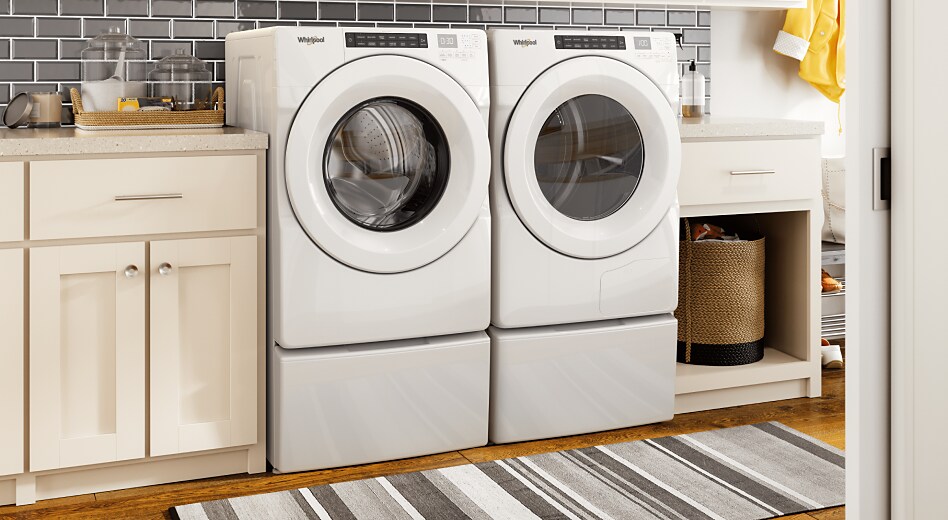 Washer Dryer Dimensions Standard Stackable Sizes Whirlpool