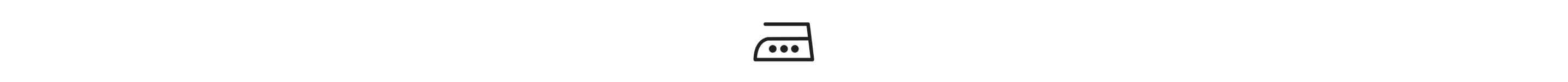 Hot iron: 200°C or 390°F icon